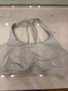Lululemon Energy Bra 8 white